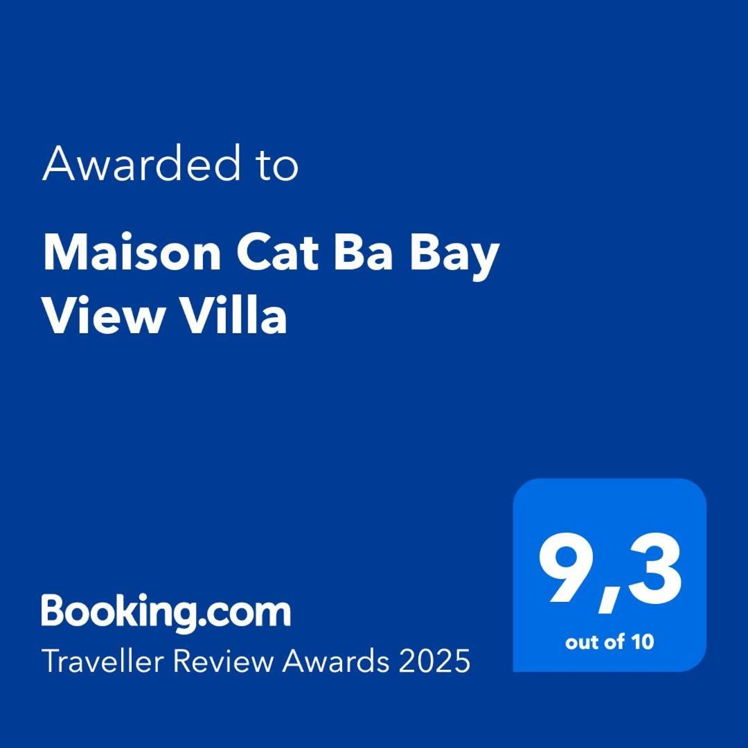 Maison Cat Ba Bay View Villa Chan Chau Bagian luar foto
